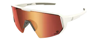 Okulary rowerowe Melon Alleycat - All White / Red