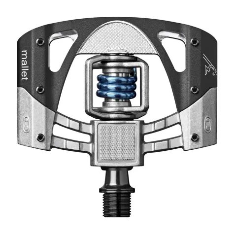 CrankBrothers pedál Mallet 3 Charcoal Electric Blue