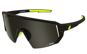 Okulary rowerowe Melon Alleycat - Yellow Paint Splat / Neon Yellow / Smoke