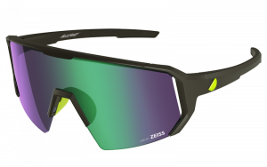 Okulary rowerowe Melon Alleycat - Black / Yellow Highlights / Violet