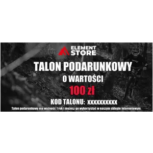 ELEMENT STORE talon podarunkowy 100 zł červená