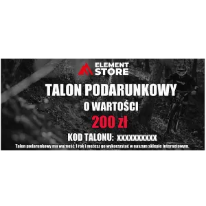 Talon podarunkowy o wartośći 200zł