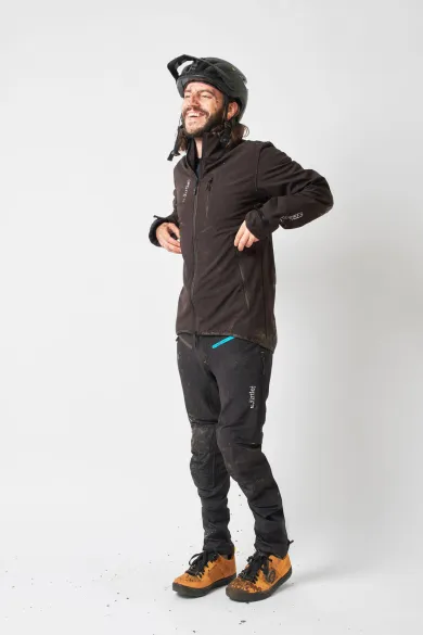 ElementStore - Spodnie rowerowe Dirtlej Trailscout Long Half & Half Black/Turq