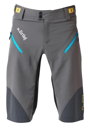 Szorty rowerowe Dirtlej Trailscout Half & Half Grey/Turq