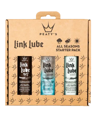 ElementStore - Zestaw smarów  Peaty´s Linklube All seasons Starter pack 