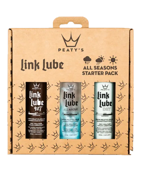 ElementStore - Zestaw smarów  Peaty´s Linklube All seasons Starter pack 