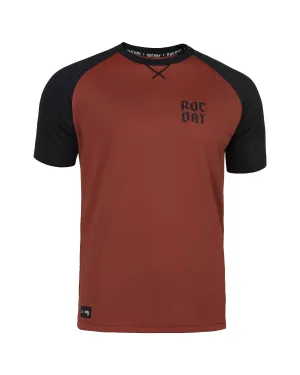 Koszulka rowerowa Jersey Park Red/Black