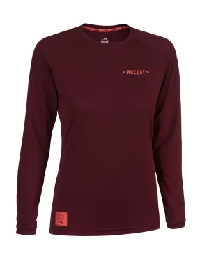 Bluza rowerova damska Patrol WMS Burgundy