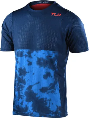 Skyline Air SS Jersey - Breaks Dark Slate Blue
