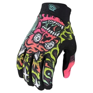 Air Glove - Skull Demon Orange/Green