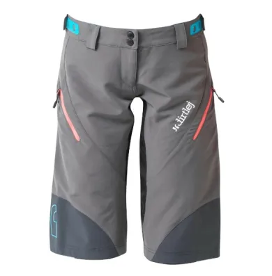 ElementStore - Szorty damskie Dirtlej Trailscout Half & Half Ladie’s Grey/Peach