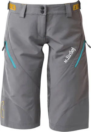 Szorty damskie Dirtlej Trailscout Summers Grey/Turq