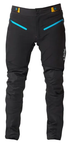 Spodnie rowerowe Dirtlej Trailscout Long Half & Half Black/Turq