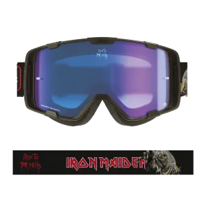 IRON MAIDEN Parker - Black / Notb / Blue Chrome