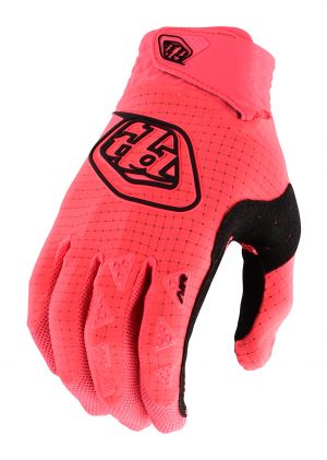 Troy Lee Designs Air Glove, Solid, glo red