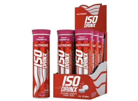 NUTREND ISO DRINX Tabs malina červená