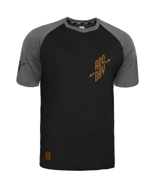 Rocday męska koszulka z krótkim rękawem Stage Short, Black/Grey