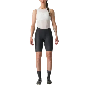 Castelli damskie spodenki kolarskie bez szelek Espresso, Black