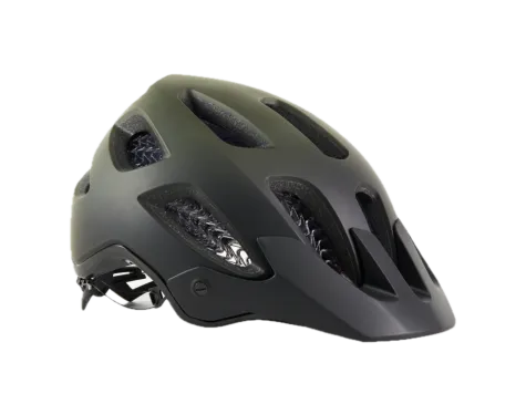 ElementStore - Górski kask rowerowy Trek Rally WaveCel, czarny/oliwkowy