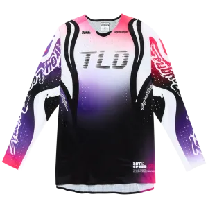 Troy Lee Designs Męska koszulka Sprint Ultra Jersey, Drip, purple