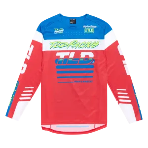Troy Lee Designs Męska koszulka Sprint Jersey, Fifty-50, fiery red