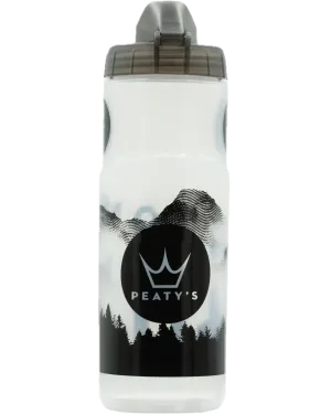 Peaty's bidon na rower Fidlock Lockin Mountains Clear 600 ml