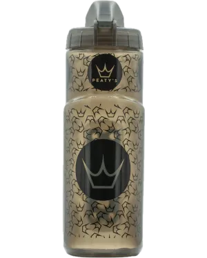 Peaty's bidon na rower Fidlock Lockin Logo Smoke 600 ml