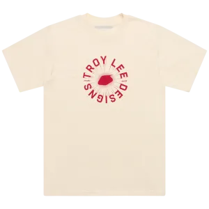Troy Lee Designs Męska Koszulka, Rotation, vintage white