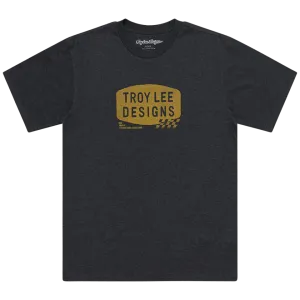 Troy Lee Designs Męska Koszulka, Stamp, black heather