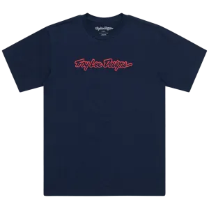Troy Lee Designs Męska Koszulka, Signature, Navy