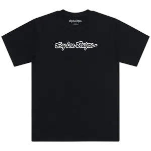 Troy Lee Designs Męska Koszulka, Signature, black