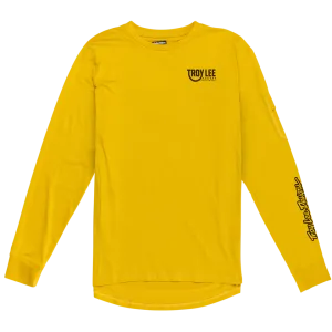 Troy Lee Designs Męska koszulka z długim rękawem, Ruckus, Eyez, safran