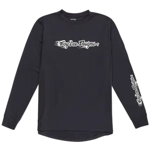 Troy Lee Designs Męska koszulka z długim rękawem, Ruckus, Burn Out, carbon