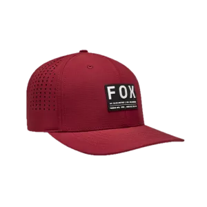 Fox męska czapka z daszkiem Non Stop Tech Flexfit Rust