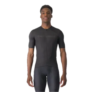 Castelli męska koszulka kolarska Prologo Lite, Light Black