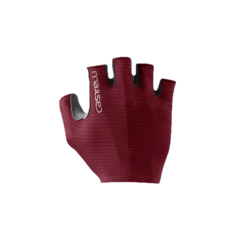 Castelli pánské cyklistické rukavice Espresso Deep Bordeaux