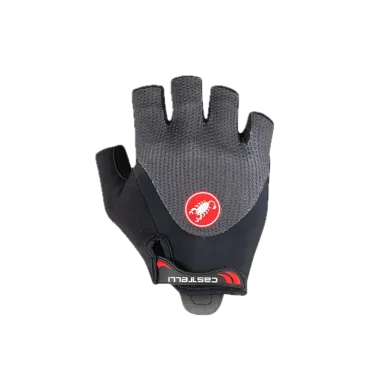 ElementStore - Castelli męskie rękawiczki kolarskie Arenberg gel 2, Dark Gray