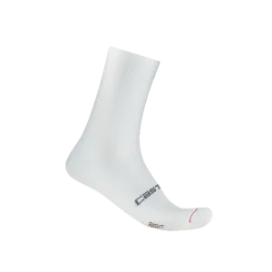 Castelli unisex kolarskie skarpetki Espresso 18, White