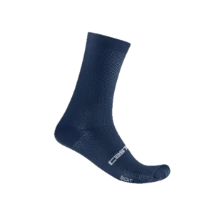 Castelli unisex kolarskie skarpetki Espresso 18, Belgian Blue