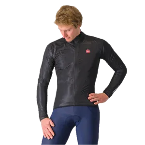 Castelli męska kurtka kolarska Squall Shell, Light Black/Silver Gray