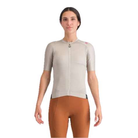 Castelli dámský cyklistický dres Espresso šedý