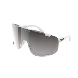 POC okulary kolarskie Devour Hydrogen White/Clarity Road/Sunny Silver ONE