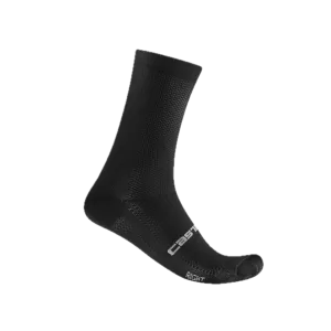 Castelli unisex kolarskie skarpetki Espresso 18, Black