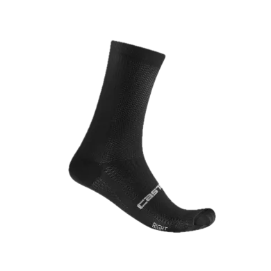ElementStore - Castelli unisex kolarskie skarpetki Espresso 18, Black