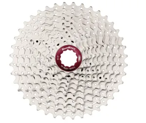 SunRace kaseta CSMX3TAY 10-rzędowa 11–42T – METALLIC