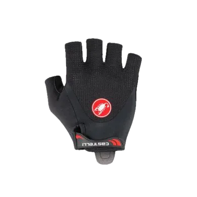 ElementStore - Castelli męskie rękawiczki kolarskie Arenberg Gel 2, Black