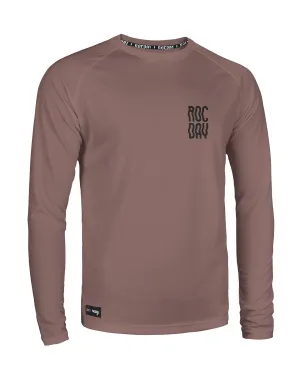 Rocday męska koszulka rowerowa z długim rękawem Digger, Pink