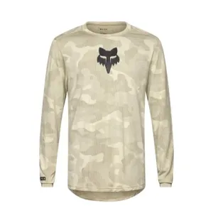 Fox męska koszulka z długim rękawem Ranger TruDri LS Jersey, Cream