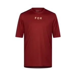 Fox męska koszulka z krótkim rękawem Ranger Ss Jersey Wordmark, Rust