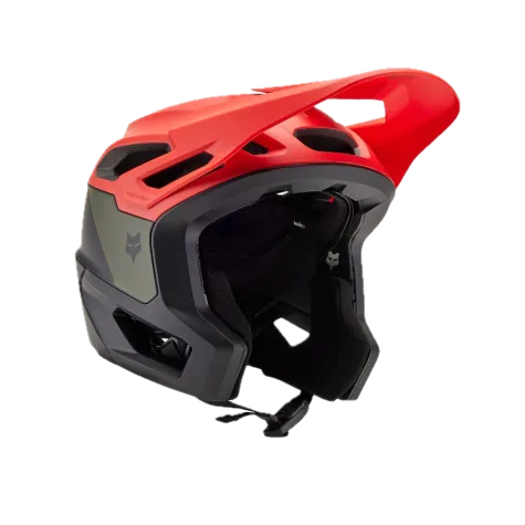 Fox integrální helma Dropframe CE černá červená